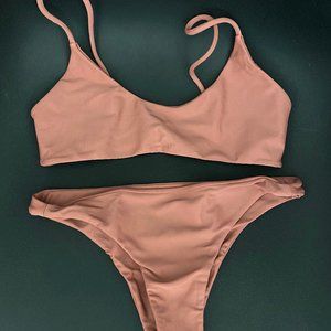 MIKOH - Lychee bikini top and bottom - Size Small